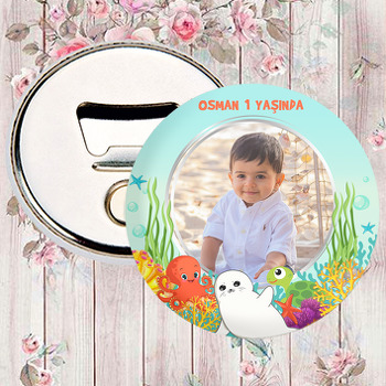 Denizaltı Hayvanları ile Fok Temalı Magnet Açacak