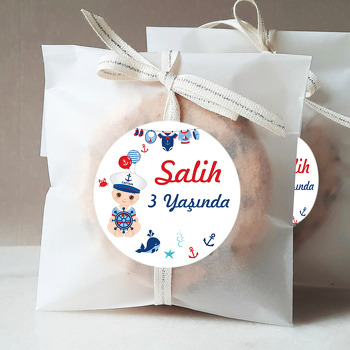 Denizci Çocuk Temalı Sticker