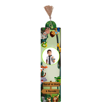 Diego Safari Temalı Kitap Ayracı