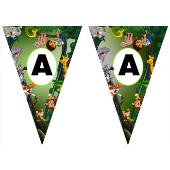 Diego Safari Temalı Parti Banner
