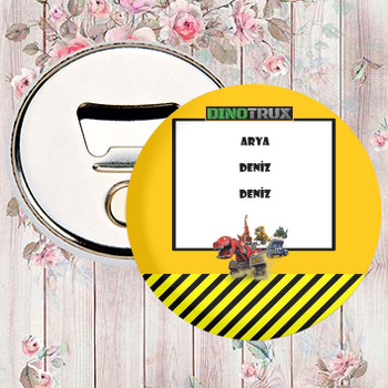 Dinotrux Temalı Magnet Açacak