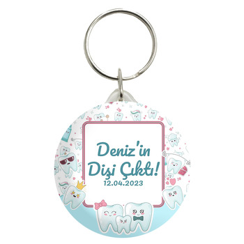 Diş Ailesi Temalı Anahtarlık