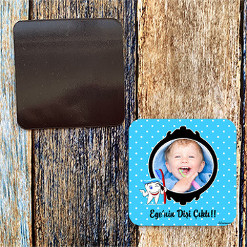 Diş Temalı Erkek Bebek Magnet