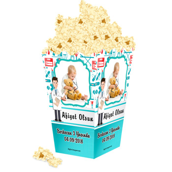 Doktor Temalı Popcorn Kutusu