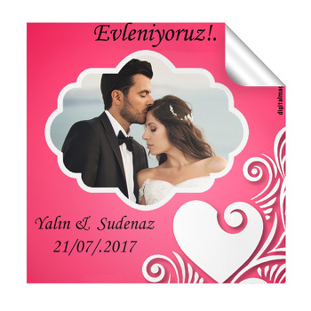 Düğün  Kare Etiketi