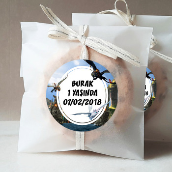 Ejderha koruyucuları Temalı Sticker