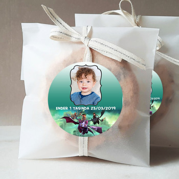 Ejderha Nasıl Eğitilir Temalı Doğum Günü Sticker