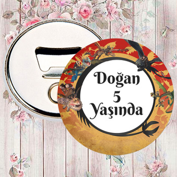 Ejderhanı Nasıl Eğitirsin Antik Fon Temalı Magnet Açacak