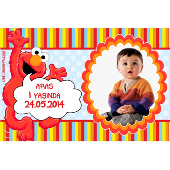 Elmo 2 Temalı Magnet