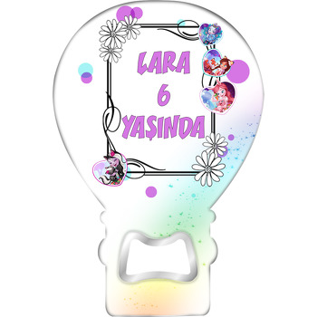 Enchantimals Temalı Balon Magnet Açacak