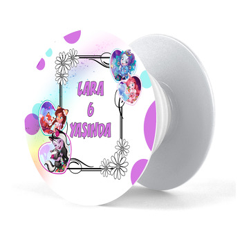 Enchantimals Temalı Pop Socket Telefon Tutucu