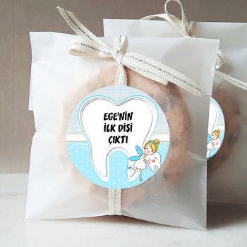 Erkek Diş Buğdayı Temalı Sticker