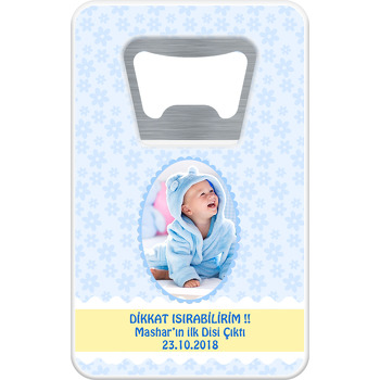 Erkek Diş Temalı Dikdörtgen Magnet Açacak