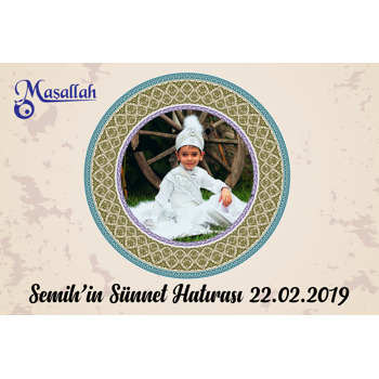 Eskitme Zeminli Sünnet Temalı Magnet