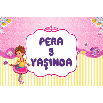 Fancy Nancy Clancy Temalı Doğum Günü Afiş