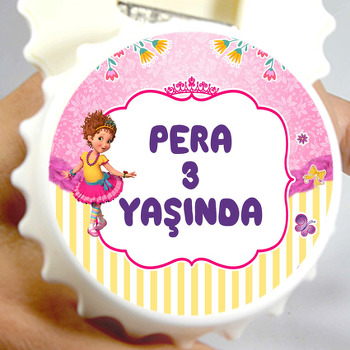 Fancy Nancy Clancy Temalı Kapak Şekilli Magnet Açacak