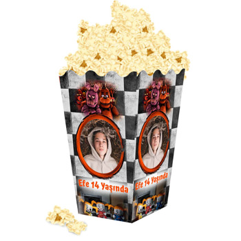 Five Nights At Freddys Temalı Popcorn Kutusu