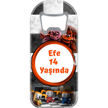Five Nights At Freddys Temalı Uzun Magnet Açacak