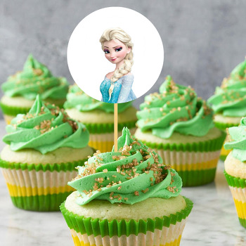 Frozen Elsa Temalı Kürdan Süs
