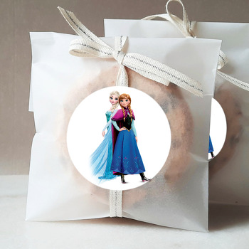 Elsa ve Anna Temalı Sticker