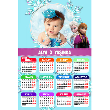 Frozen Karlar Ülkesi Temalı Takvim
