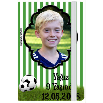Futbol Temalı Kişiye Anı Özel Defter