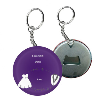 Gelinlik ve Damatlık Temalı Söz Nişan Nikah Arkası Açacak Anahtarlık