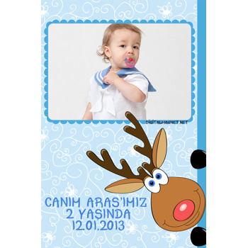 Geyik Temalı Magnet
