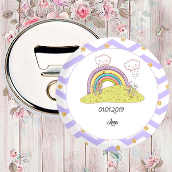 Gökkuşağı Temalı Magnet Açacak