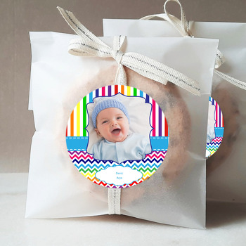 Gökkuşağı  Temalı Resimli Sticker