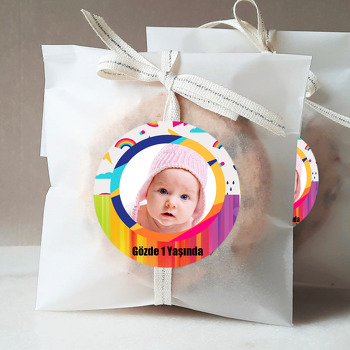 Gökkuşağı Temalı Sticker
