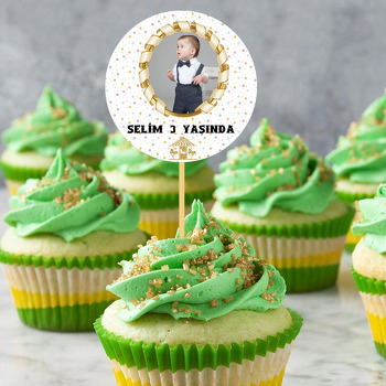 Gold Atlı Karınca Temalı Resimli Kürdan Süs