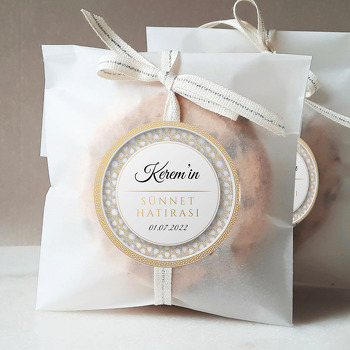 Gold Kündekari ile Sünnet Hatırası Temalı Sticker