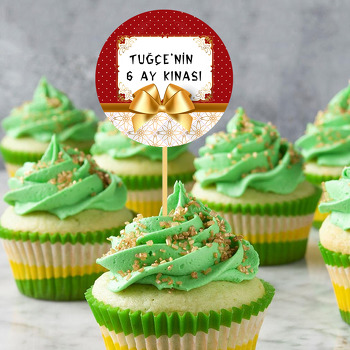 Gold Kurdela  Temalı Kürdan Süs