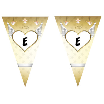 Gold Melek Kanadı Temalı Parti Banner