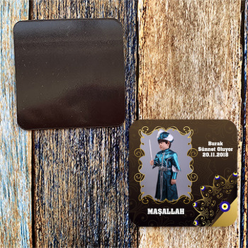 Gold Nazar Desen Sünnet Magneti