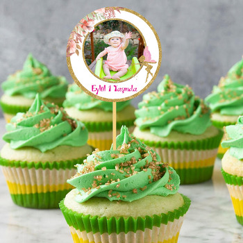 Gold Simli Peri Temalı Parti Kürdan Süs