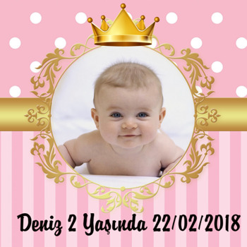 Gold Temalı    Kare Parti Afiş