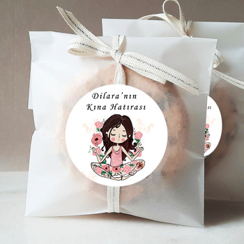 Gül Temalı Sticker