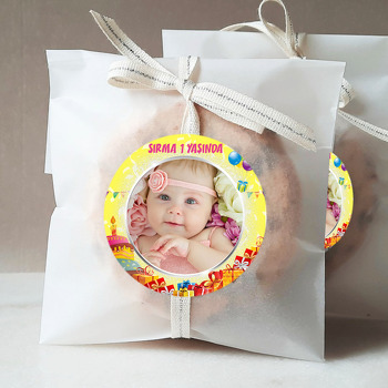 Gümüş Çerçeve Temalı Resimli Sticker