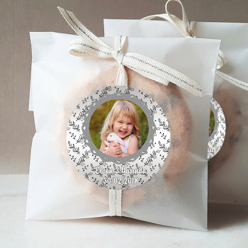 Gümüş Temalı Resimli Sticker