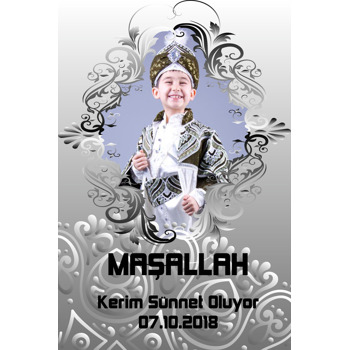 Gümüş Temalı Sünnet Magneti