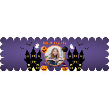 Halloween ile Hayaletler Temalı Peçete Sargısı