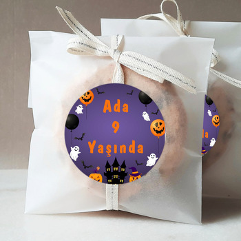 Halloween ile Hayaletler Temalı Sticker