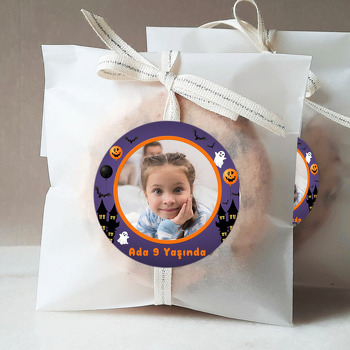 Halloween ile Hayaletler Temalı Sticker