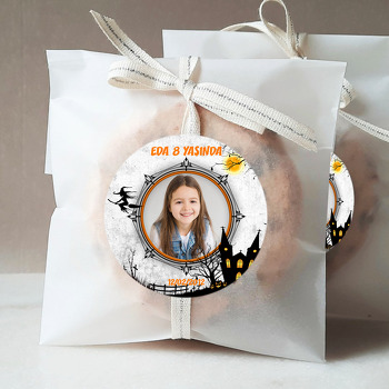 Halloween  Temalı Resimli Sticker