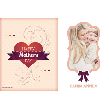 Happy Mother  Day Temalı Magnet