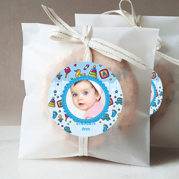 Harfler Temalı Resimli Sticker