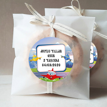 Harika Uçaklar Gökyüzünde Temalı Sticker