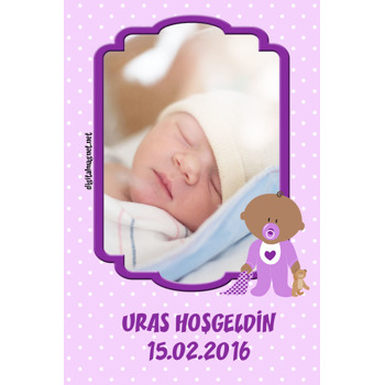 Hoşgeldin Bebek Magnet